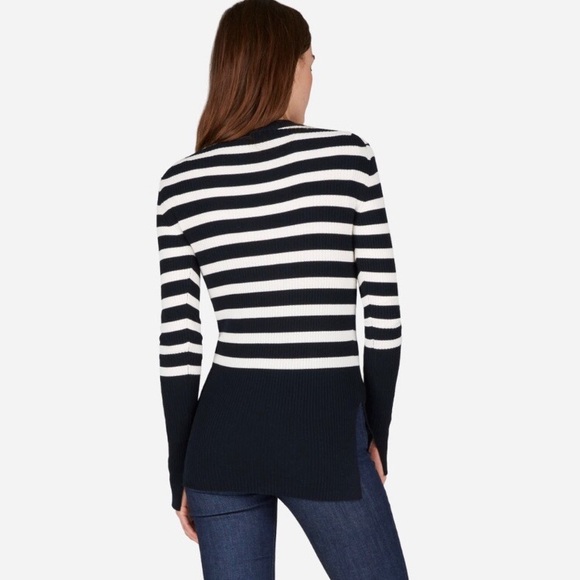 Everlane Striped Crew Neck Sweater - Picture 3 of 8